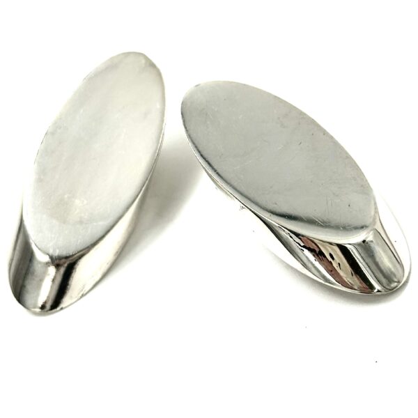 Robert Lee Morris Silver Slice Earrings