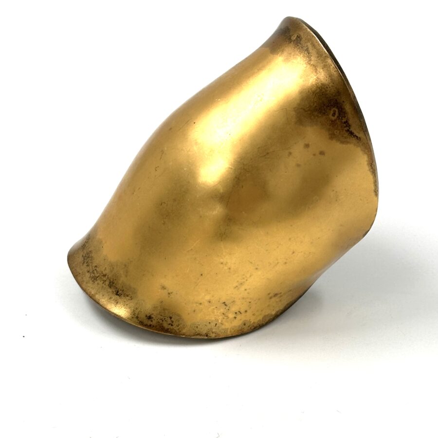 Robert Lee Morris Antiqued Gold Alpha Cuff