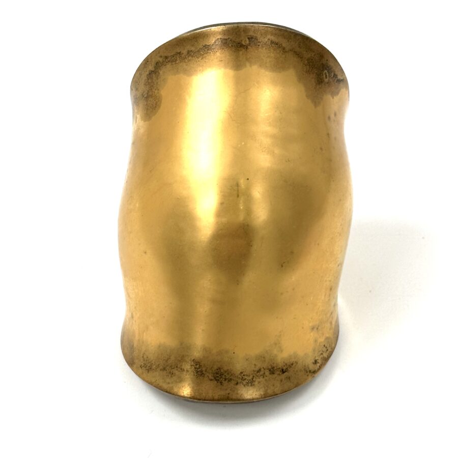 Robert Lee Morris Antiqued Gold Alpha Cuff - Image 2