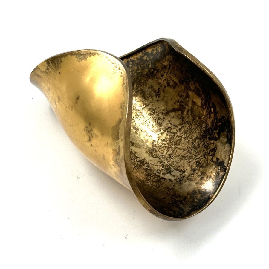 Robert Lee Morris Antiqued Gold Alpha Cuff - Image 3