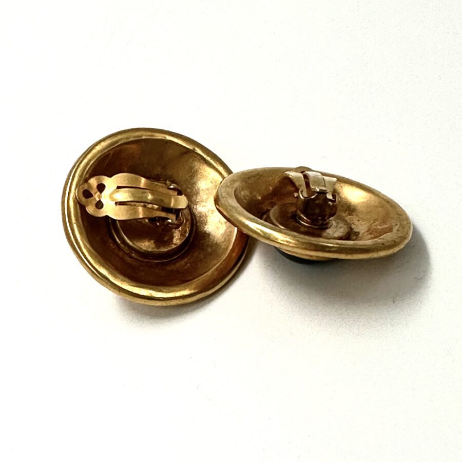 Robert Lee Morris Green Serpentine Disc Earrings for DK - Image 3