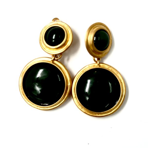 Robert Lee Morris for Donna Karan Double Serpentine Earrings