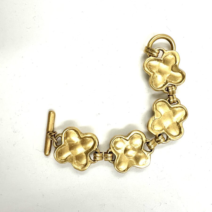 Robert Lee Morris for Donna Karan Pearl Link Bracelet - Image 3