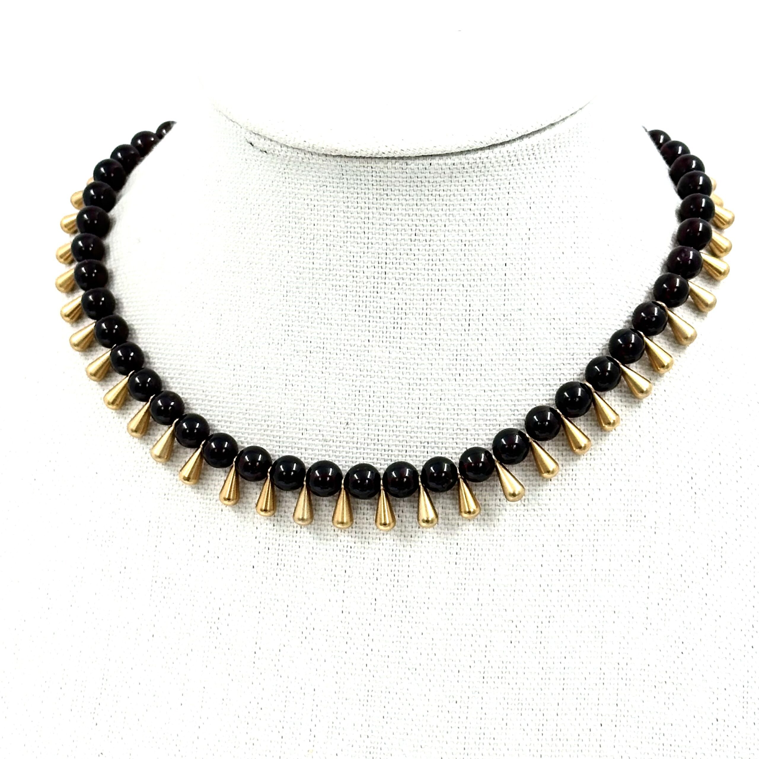 Robert Lee Morris for Donna Karan Onyx and Gold