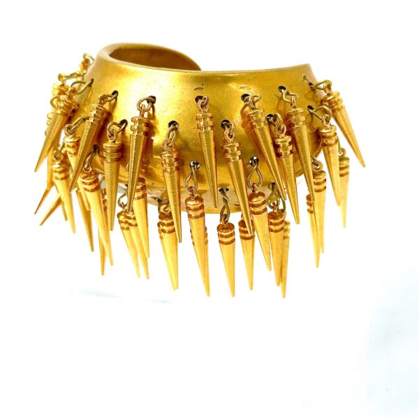 Robert Lee Morris Gold Bagel Shakey Cuff