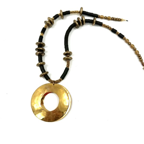 Robert Lee Morris Black & Gold Necklace #4
