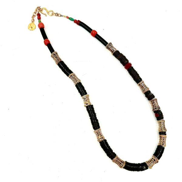 Robert Lee Morris Black & Gold Necklace #3