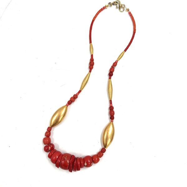 Robert Lee Morris Red Coral Necklace #10