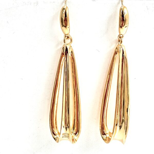 Robert Lee Morris Elongated Tripod Earrings
