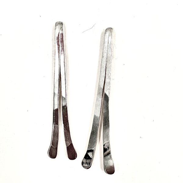 Robert Lee Morris Silver Forged Splits Earrings