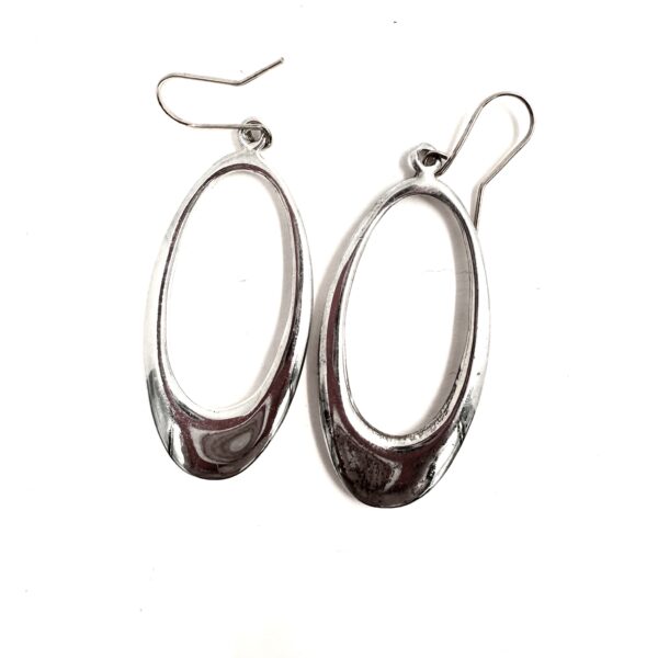 Robert Lee Morris Large Oval Hoop Earrings