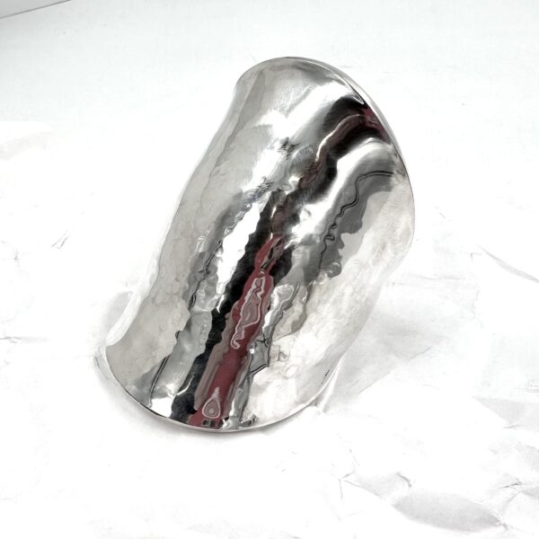 Robert Lee Morris Silver Alpha Cuff #1