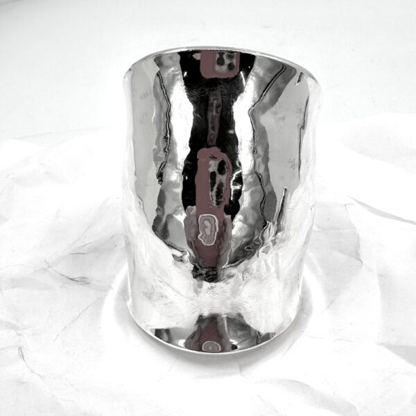 Robert Lee Morris Silver Alpha Cuff #2