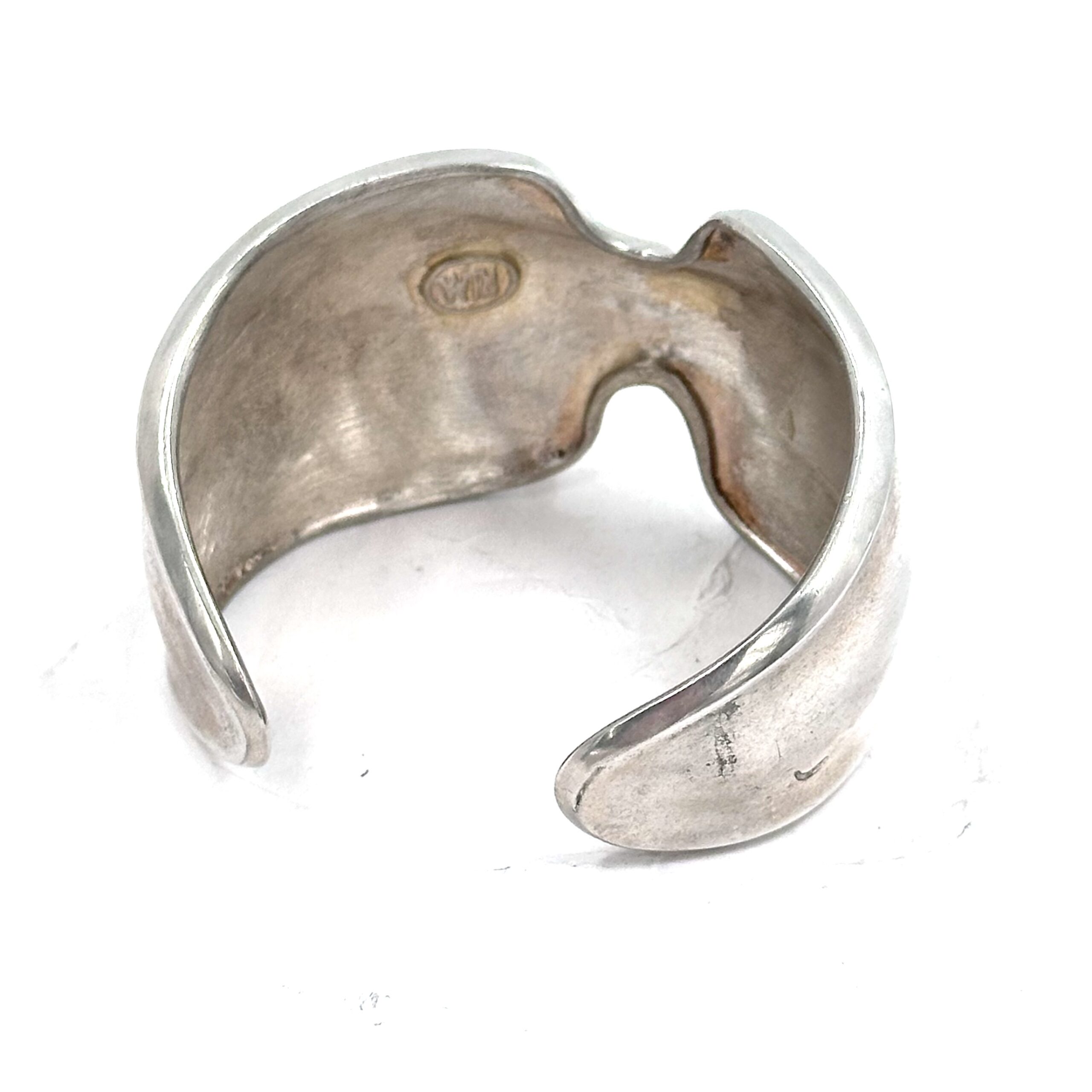 Robert Lee Morris Silver Pinched Gamma Cuff - Image 2