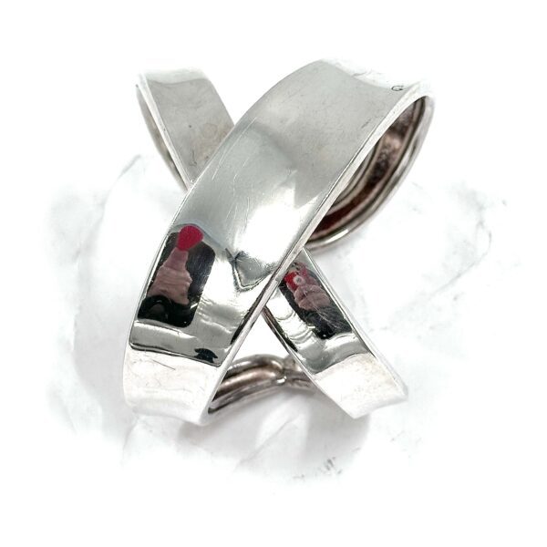 Robert Lee Morris Silver Eternity Cuff