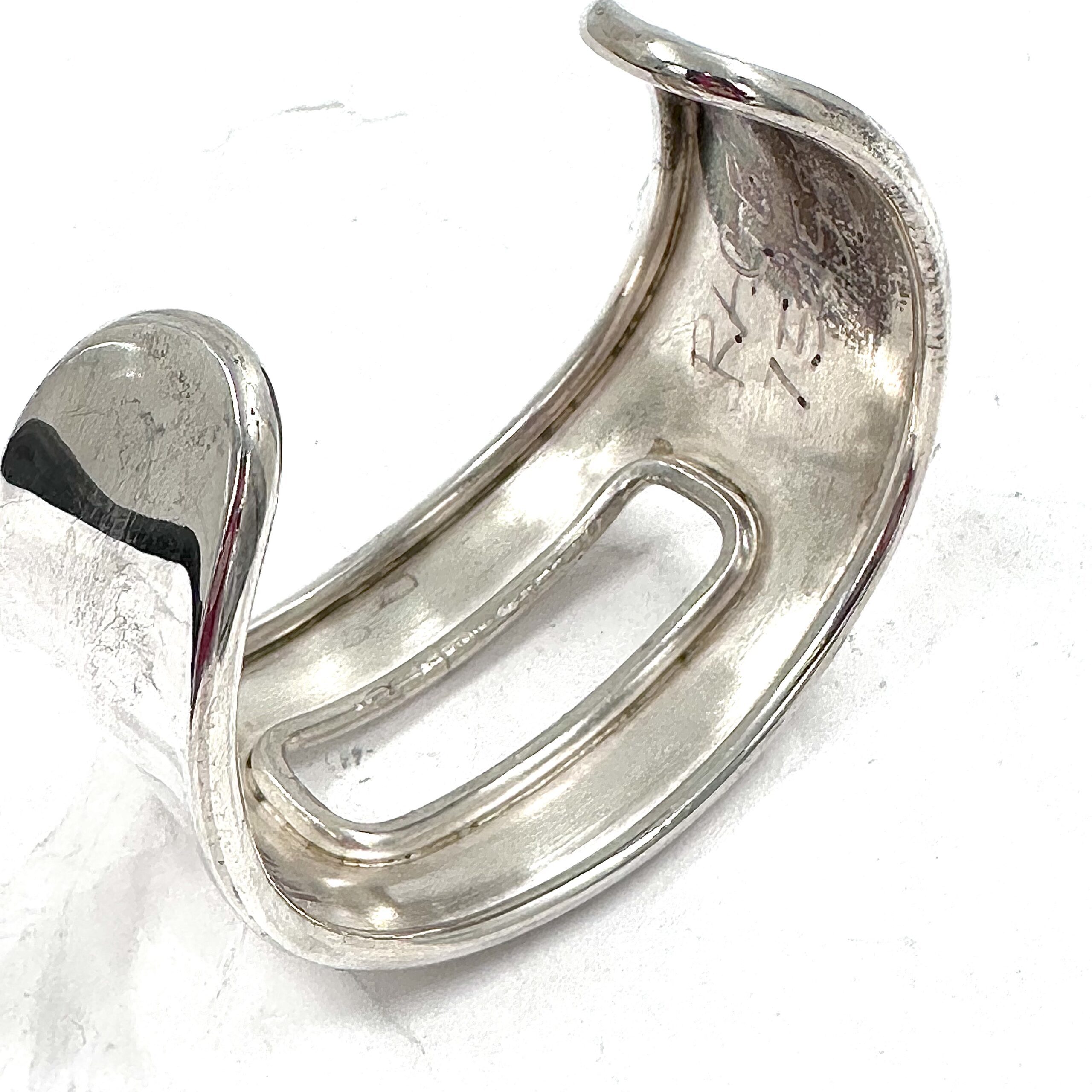 Robert Lee Morris Silver Window Cuff - Image 3