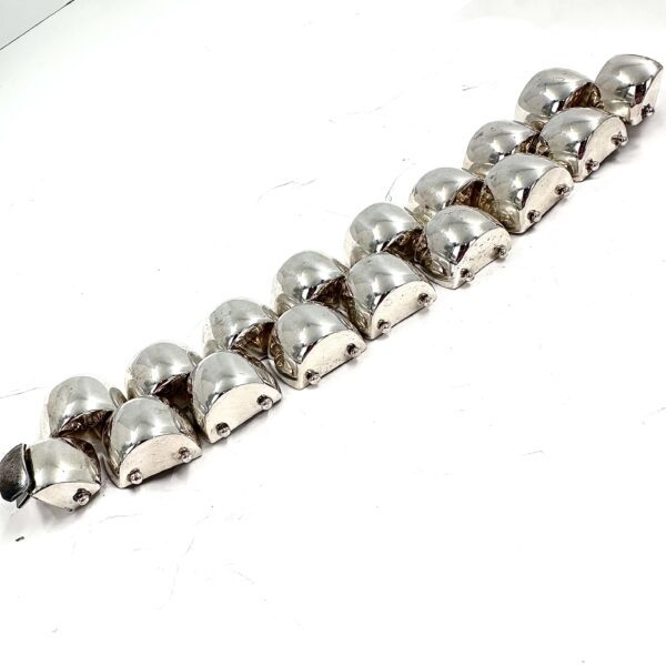 Robert Lee Morris Silver Rolling Mounds Bracelet