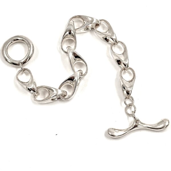 Robert Lee Morris Silver Whisper Chain Bracelet